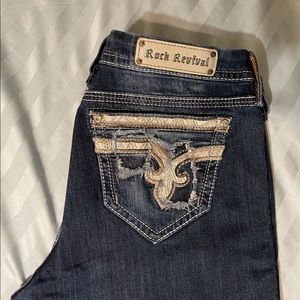 Rock Revival Nancy Crop Size 34